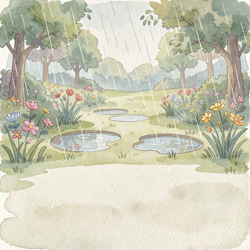 Pluie douce