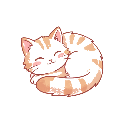 Chat ronronne